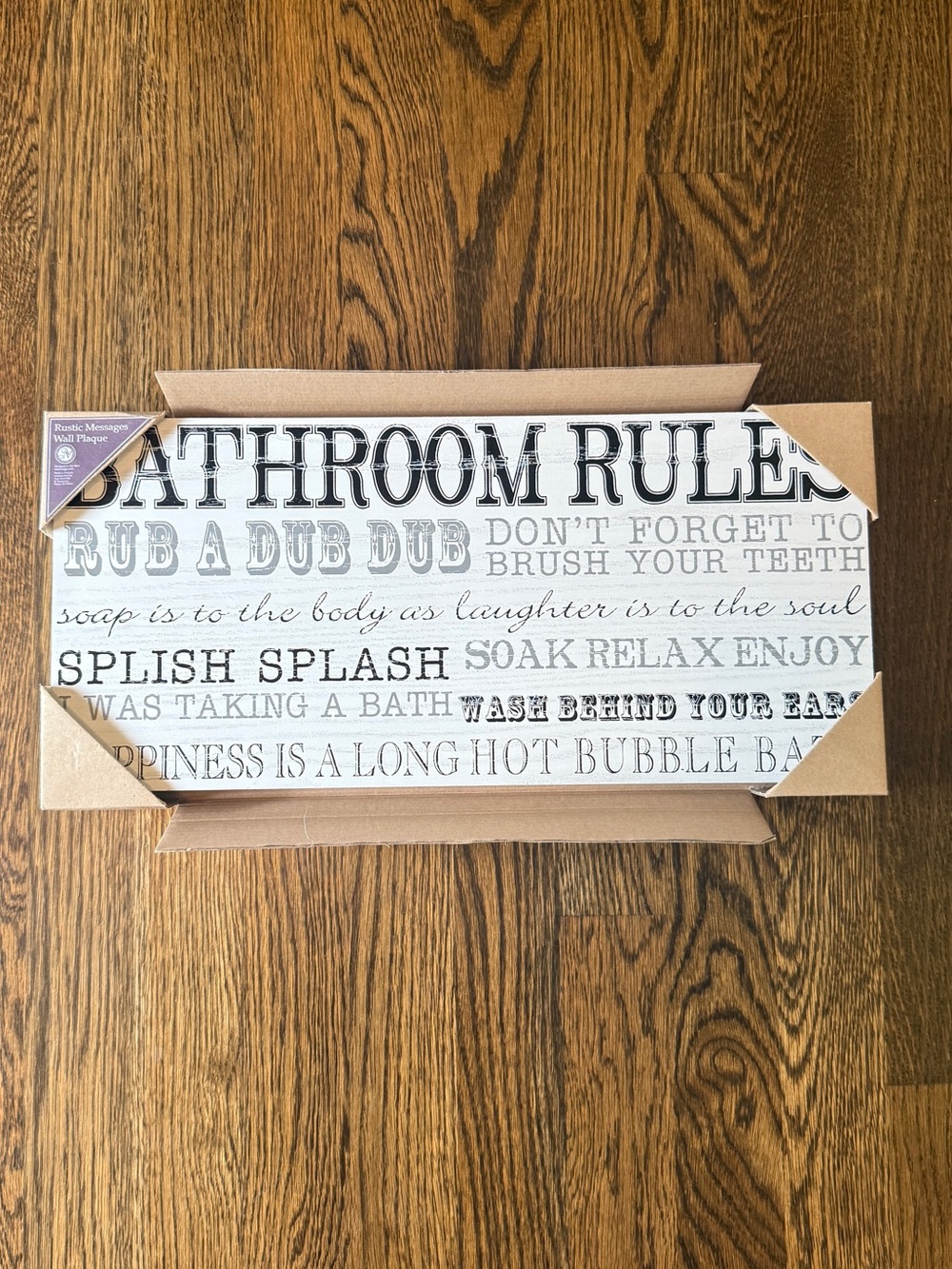 NWT Rustic Bathroom Decor